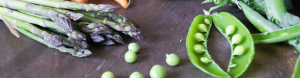 asparagi e piselli