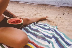 alimentazione e abbronzatura